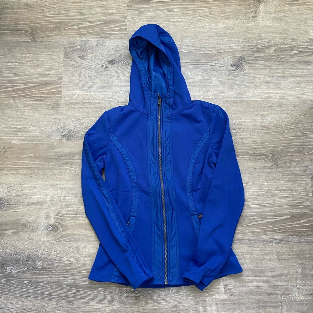 Athleta Blue Zip Jacket Women’s Size XS